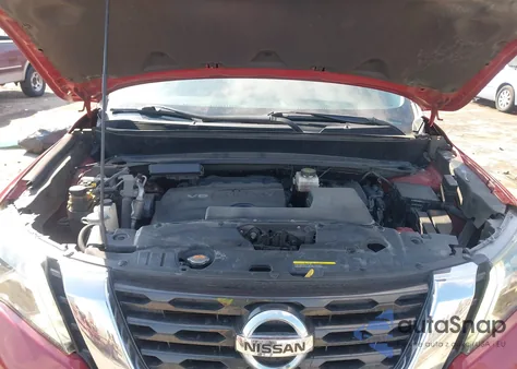 2017 Nissan Pathfinder Sv z USA, uszkodzony, nr VIN 5N1DR2MM3HC674892